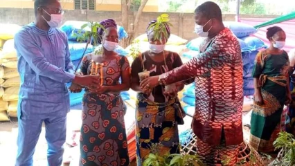 MISE EN ŒUVRE DU PROJET TCP/BEN/3705 : Le Maep et la Fao dotent les ménages de Za-Kpota d&rsquo;équipements