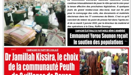 UNE DU MERCREDI 4 JANVIER 2023