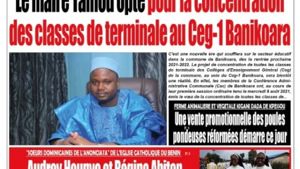 Parution du 10 septembre 2021