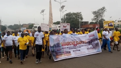 Marche santé pour prévenir les maladies non transmissibles: la Fondation Hubi & Vinciane dit non au diabète et à l'Hta