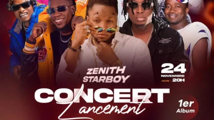 MUSIQUE À PARAKOU :  Zénith StarBoy sort son premier album le 24 novembre 