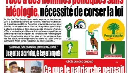 Parution du lundi 04 octobre 2021