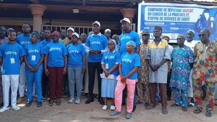 À travers une campagne de dépistage gratuit à Parakou: l’Ong Yonki sensibilise sur le cancer de la prostate