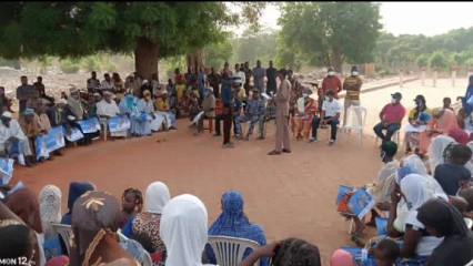 CAMPAGNE ELECTORALE DANS LA 7E CE  Aurélie Adam Soulé et L’He Gounou Zimé : appellent au vote du duo Talon-Talata