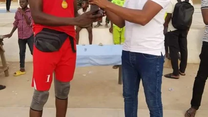 LIGUE RÉGIONALE DE VOLLEY-BALL BORGOU-ALIBORI : Le Président Soufiane Mama a lancé la saison sportive 21-22 à travers un tournoi  . Le championnat professionnel démarre ce jour