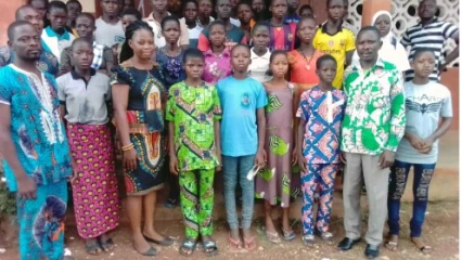 PROJET ‘’JE M’ENGAGE’’A TOUCOUNTOUNA  : Florentine Bérépa Méré se bat pour le militantisme à la base