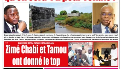 UNE DU MARDI 13 JUIN 2023