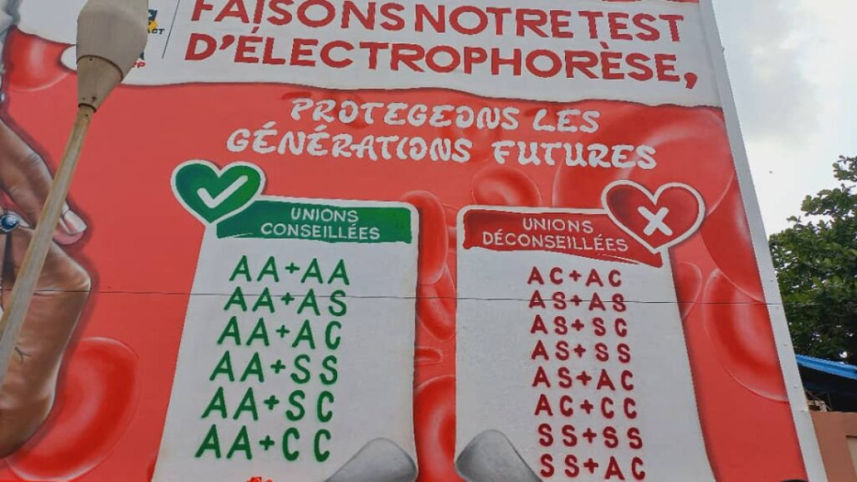 Lutte contre la drépanocytose et don de sang: Canal+ Impact et « 1000 pour Sang » érigent le Mur de l’Amour