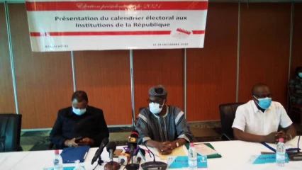 PRESIDENTIELLE DE 2021 AU BÉNIN : La Céna dévoile le calendrier électoral . Le dépôt des dossiers prévu du 1er au 4 février prochain