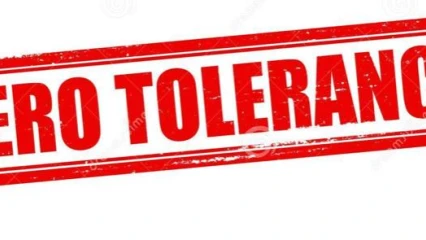 EDITO : Tolérance zéro !