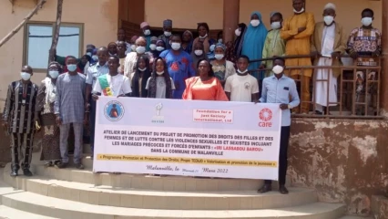 LANCEMENT DU PROJET  « IRI LASSABOU BAROU » A MALANVILLE : L&rsquo;Ufec-2Abcd s&rsquo;engage pour la protection des droits des filles et femmes