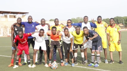 TOURNOI DE FOOTBALL DES MÉDIAS AU BÉNIN : Daabaaru Fc effectue sa 2ème séance d&rsquo;entraînement au stade de Parakou