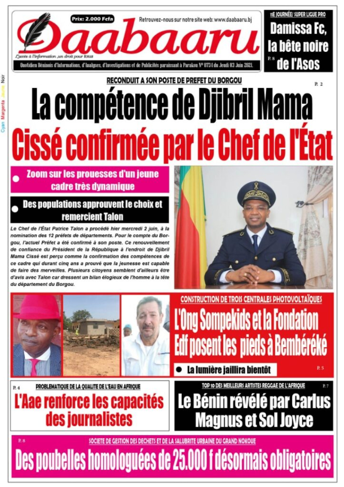 Parution du 03 juin 2021