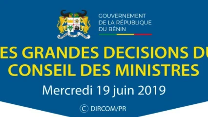 CONSEIL DES MINISTRES DE CE JOUR : Voici les grandes décisions