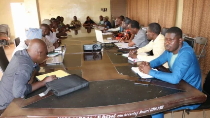 GESTION FONCIERE A NIKKI : Les cadres de la Ddcvdd échangent avec les experts géomètres