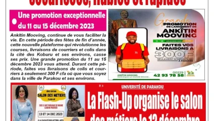 Parution du mardi 12 décembre 2023