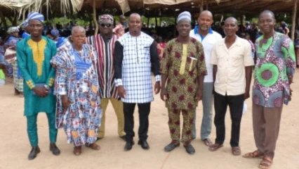 CONFÉRENCE NATIONALE DES FEMMES PEULH DE L’UEEB À TCHAOUROU : Le jeune leader Sanny Laima apporte son soutien aux religieuses