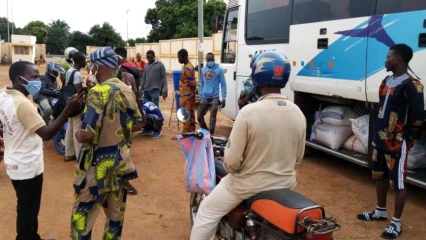 BENIN/COVID-19 : Reprise effective des activités des compagnies de transports en commun  . Voici le constat fait au parc Cncb de Parakou