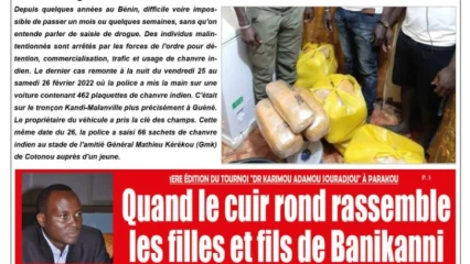 UNE DU JEUDI 3 MARS 2022