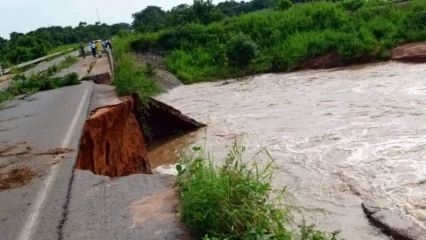 PLUIES DILUVIENNES DANS LE BORGOU : Le pont de Sébou égrène ses derniers jours