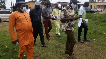 CONSTRUCTION D’INFRASTRUTURES À PARAKOU  : Inoussa Chabi Zimé en visite sur plusieurs chantiers