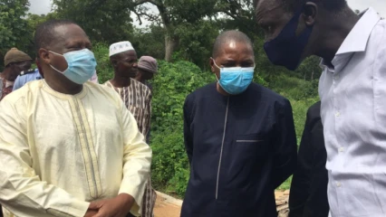 PRETENDU ABANDON DES TRAVAUX DE L’AXE BOUANRI-BEMBEREKE : « Avec le président Patrice Talon, il n’y a pas d’éléphant blanc », rassure l’He Robert Gbian