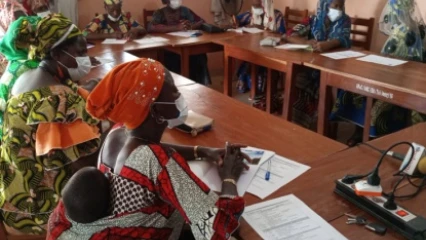 POUR UN MEILLEUR ACCES DES FEMMES AU FONCIER RURAL DANS LE BORGOU : L&rsquo;Ufec-2Abcd et le Propfr Giz se donnent la main . Des stratégies définies pour 2021