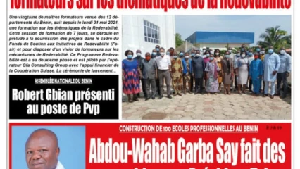 Parution du mardi 01 juin 2021