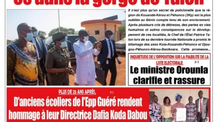 Parution du mardi 05 janvier 2020