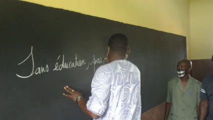 MISE EN SERVICE DE PLUSIEURS MODULES DE CLASSES DANS LA COMMUNE DE BANIKOARA : Bio Sarako Tamou mise gros sur l’éducation dans sa commune
