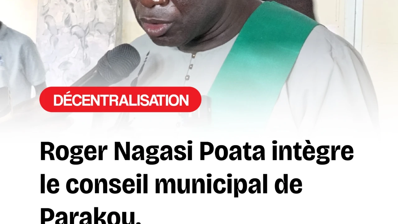 Parakou/Après la démission du conseiller Souradjou Karimou Adamou: Roger Nagasi Poata installé