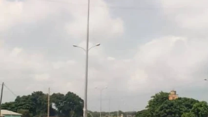ECLAIRAGE PUBLIC À PARAKOU : Plusieurs lampadaires du carrefour Coteb sortie Tourou en panne