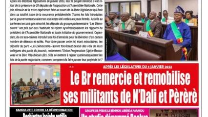 Parution du lundi 11 décembre 2023