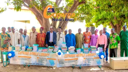 LANCEMENT DU « PROJET COPARGO MOBILE LIBRARY (CML) » : Plus de 500 livres mis à la disposition de cinq écoles primaires publiques