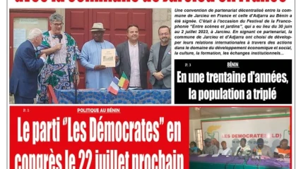 UNE DU MARDI 18 JUILLET 2023