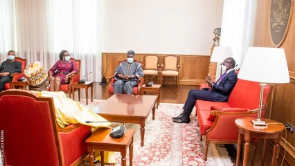 AUDIENCE AU PALAIS DE LA MARINA : Patrice Talon rend hommage à la Cena d&rsquo;Emmanuel Tiando