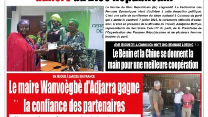 UNE DU LUNDI 10 JUILLET 2023