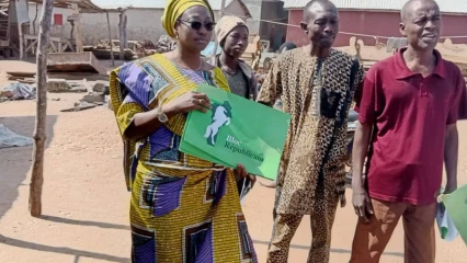 CAMPAGNE DE PROXIMITÉ POUR LES LÉGISLATIVES DE JANVIER 2023 : Dr Jamillah Kissira Maurat échange avec les ressortissants de l’Atacora-Donga de Tchikandou