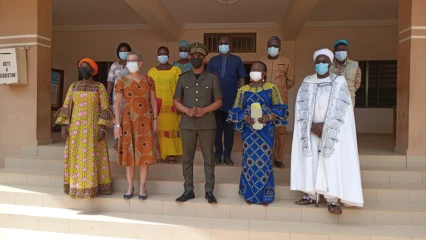 LUTTE CONTRE LE MARIAGE DES ENFANTS EN MILIEU ISLAMIQUE A SINENDE : L’Unicef et le ministère des affaires sociales chez le roi Yawa Kina II