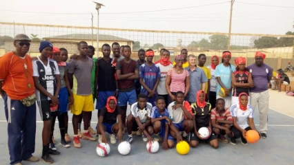 DÉVELOPPEMENT DU SPORT À PARAKOU : Luc Gélinas accompagne Buffles volley-ball club