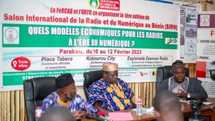 SALON INTERNATIONAL DE LA RADIO ET DU NUMÉRIQUE AU BÉNIN (SIRN) : Au cœur d’une initiative inédite qui boostera la radio et le numérique  . Parakou, les 10, 11 et 12 février 2023