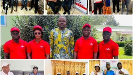 APRÈS 2 SEMAINES :  Bénin Daabaaru Tour 4 a déjà parcouru 22 communes   . 14 entretiens, 2 grands reportages et 2 émissions réalisés   . Avec engagement et dévouement, l’équipe de Bok continue le périple 