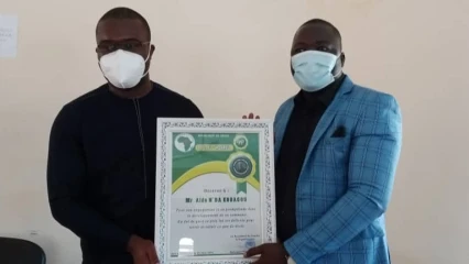 POUR SON DYNAMISME ET LA BONNE GOUVERNANCE DONT IL FAIT MONTRE A LA TÊTE DE LA COMMUNE DE BOUKOMBE, Le maire Aldo N’Dah Kouagou nominé pour le prix Général Matthieu Kérékou