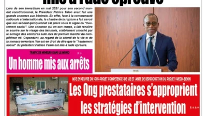 UNE DU MERCREDI 23 FÉVRIER 2022