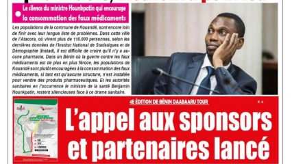 Parution du mercredi 24 janvier 2024