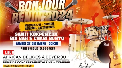 BONJOUR BÉNIN 2024 A PARAKOU : Rendez-vous pour le 23 décembre