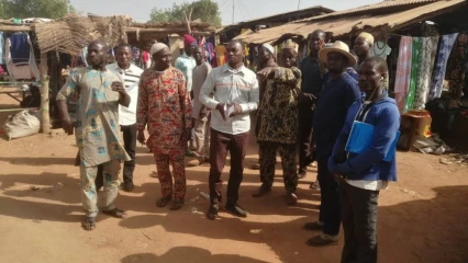 CONSTRUCTION D&rsquo;INFRASTRUCTURES À PÉHUNCO : Bientôt de nouveaux hangars au marché de Tobré et un parking auto-moto à la mairie