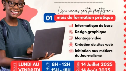 Formation dans des métiers du numérique et de l&rsquo;audiovisuel: Cfoman-Daabaaru s&rsquo;ouvre aux vacanciers du 14 juillet au 14 août 