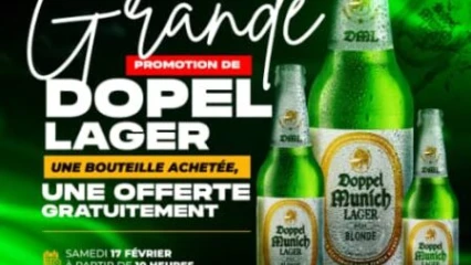 SOIRÉE DOPEL AU BAR « BEAUCOUP MANGUIERS » À PARAKOU   :   Une bouteille achetée, une autre offerte      . C&rsquo;est ce samedi 17 février 2024