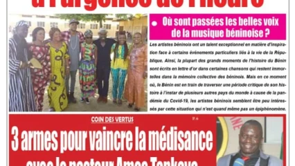 Parution du vendredi 03 avril 2020